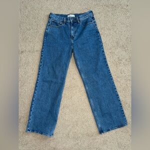 Abercrombie & Fitch Women's 90’s Relaxed High Rise Jeans